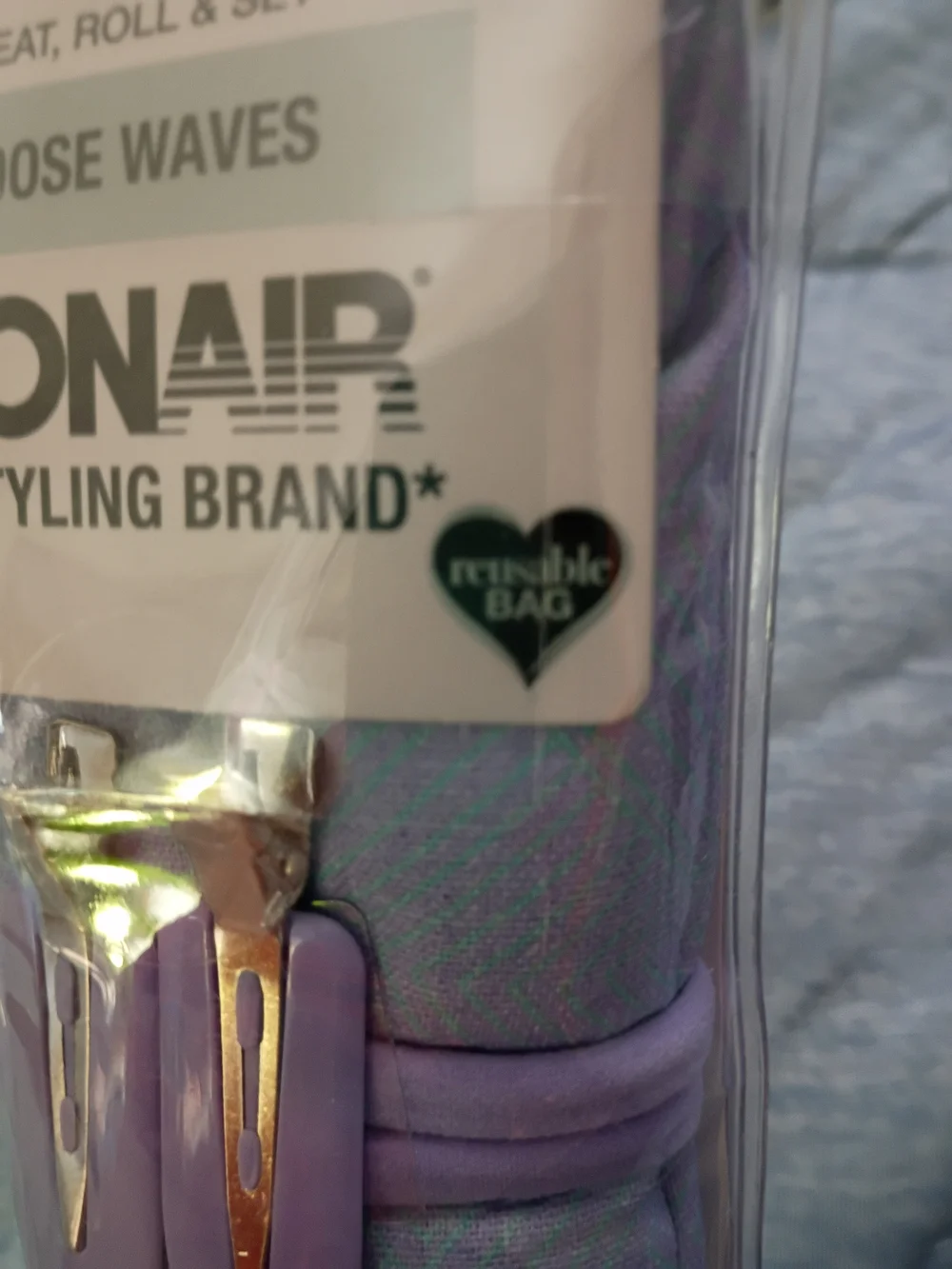 Loose Waves Microwave Roller Set - Flaxseed